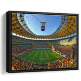 Arena Nationala Wall Art Steaua Bucuresti Stadium Framed Canvas Prints,Sport Stadium Art Prints, Fan Gift