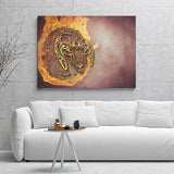 Aries Zodiac Sign Symbol Horoscope Canvas Wall Art - Canvas Prints, Prints For Sale, Painting Canvas,Canvas On Sale