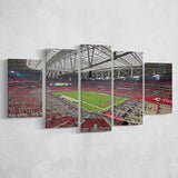 Arizona Cardinals Stadium Canvas Prints State Farm Stadium Wall Art100,Multi Panels,Sport Stadium Art Prints, Fan Gift