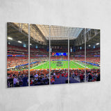 Arizona Cardinals Stadium Canvas Prints State Farm Stadium Wall Art,Multi Panels B,Sport Stadium Art Prints, Fan Gift