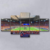 Arizona Cardinals Stadium Canvas Prints State Farm Stadium Wall Art,Multi Panels,Sport Stadium Art Prints, Fan Gift