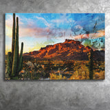Arizona Desert Canvas Prints Wall Art Decor - Painting Canvas, Art Print, Home Decor, Ready to Hang