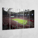 Arizona Diamondbacks Stadium, Stadium Canvas, Sport Art, Gift for him, Multi Panels B, Canvas Prints Wall Art Decor