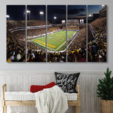 Arizona State Sun Devils Stadium Canvas Prints Sun Devils Stadium,Multi Panels B,Sport Stadium Art Prints, Fan Gift