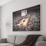 Arkansas Razorbacks Stadium Canvas Prints Bud Walton Arena Wall Art,Sport Stadium Art Prints, Fan Gift, Wall Decor