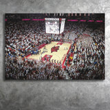 Arkansas Razorbacks Stadium Canvas Prints Bud Walton Arena Wall Art,Sport Stadium Art Prints, Fan Gift, Wall Decor