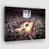 Arkansas Razorbacks Stadium Canvas Prints Bud Walton Arena Wall Art,Sport Stadium Art Prints, Fan Gift, Wall Decor