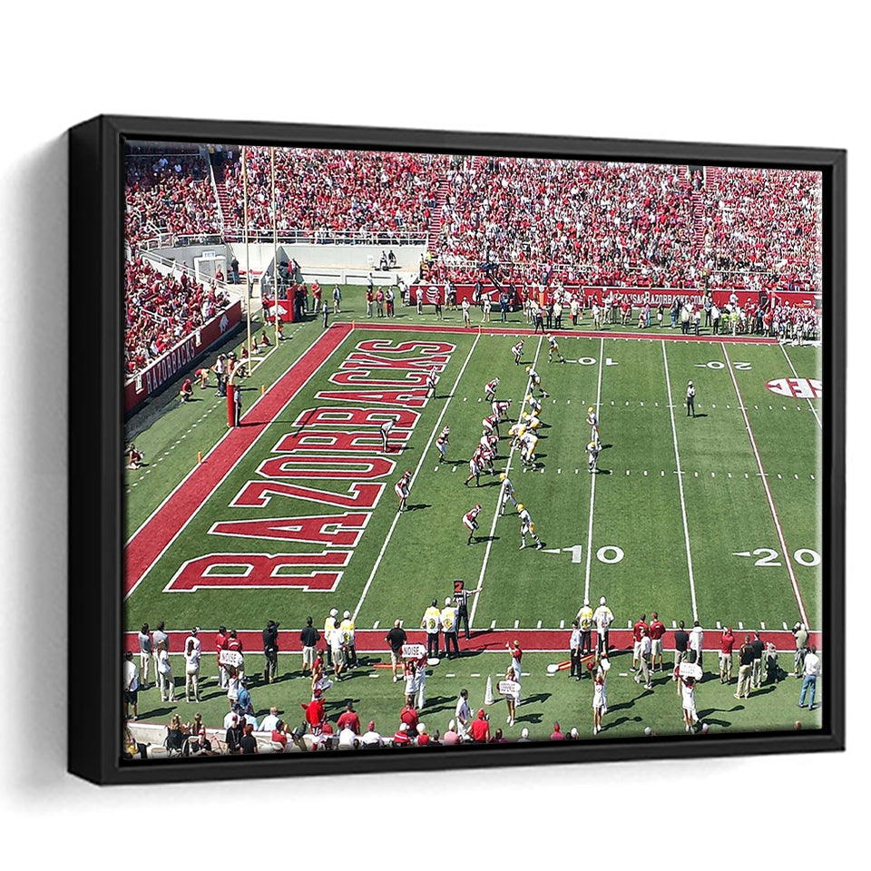 Arkansas Razorbacks Wall Art Donald W Reynolds Stadium,Sport Stadium Art Prints, Fan Gift