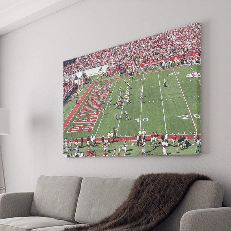 Arkansas Razorbacks Wall Art Donald W Reynolds Stadium,Sport Stadium Art Prints, Fan Gift, Wall Decor