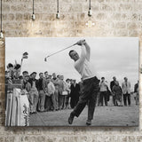 Arnold Palmer Golf Gifts For Men Black And Whitegolf Art Canvas Prints Wall Art - Painting Canvas,Wall Decor, Painting Prints,For Sale