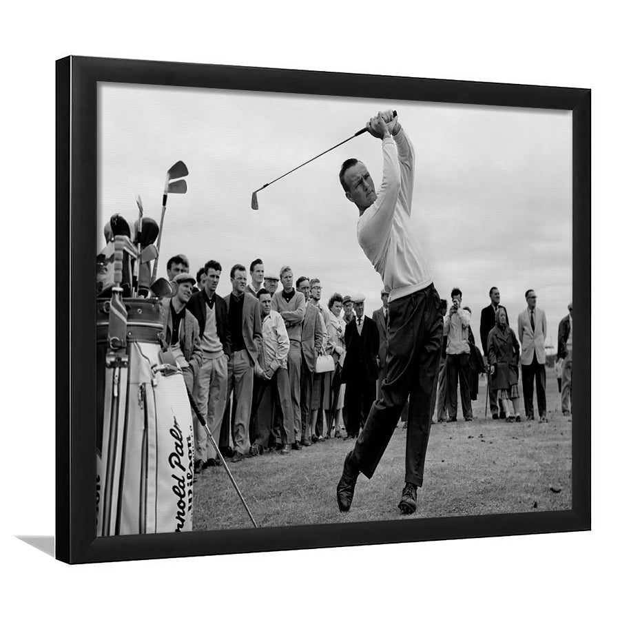 Arnold Palmer Golf Gifts For Men Black And Whitegolf Art Framed Art Prints Wall Decor - Painting Prints,Wall Art, Framed Picture