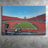 Arrowhead Stadium Canvas Prints Kansas City Chiefs Wall Art,Sport Stadium Art Prints, Fan Gift, Wall Decor