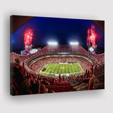 Arrowhead Stadium, Nfl, Kansas City Chiefs Stadium Canvas Prints Wall Art - Painting Canvas, Wall Decor, Fan Gift, Art Prints