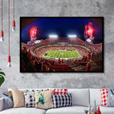 Arrowhead Stadium, Nfl, Kansas City Chiefs Stadium Art Prints Wall Decor - Painting Prints, Wall Art, Fan Gift, For Sale