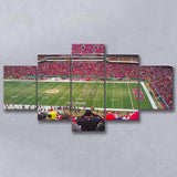 Arrowhead Stadium, Stadium Canvas, Sport Art, Large Canvas, Multi Panels, Canvas Prints Wall Art Decor
