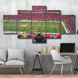 Arrowhead Stadium, Stadium Canvas, Sport Art, Large Canvas, Multi Panels, Canvas Prints Wall Art Decor