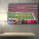 Arrowhead Stadium, Stadium Canvas, Sport Art, Gift for him, Fan Gift, Canvas Prints Wall Art Decor