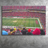 Arrowhead Stadium, Stadium Canvas, Sport Art, Gift for him, Fan Gift, Canvas Prints Wall Art Decor