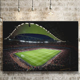 Arsenal Emirates Stadium at Night, Stadium Canvas, Sport Art, Gift for him, Fan Gift, Canvas Prints Wall Art Decor