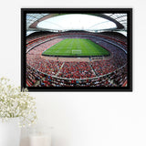 Arsenal Football Stadium in London, Stadium Canvas, Sport Art, Gift for him, Framed Canvas Prints Wall Art Decor, Framed Picture