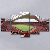 Arsenal in Emirates Stadium, Stadium Canvas, Sport Art, Large Canvas, Multi Panels, Canvas Prints Wall Art Decor
