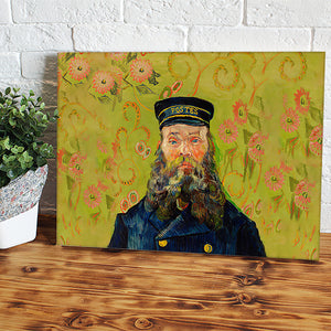 Art The Postman By Vincent Van Gogh Canvas Wall Art - Canvas Prints, P ...