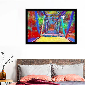 Art Color Of Landscape Background Framed Wall Art - Framed Prints, Art Prints, Print for Sale, Painting Prints