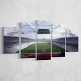 Artemio Franchi Stadium in Italy, Stadium Canvas, Sport Art, Large Canvas, Multi Panels, Canvas Prints Wall Art Decor