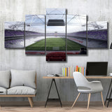 Artemio Franchi Stadium in Italy, Stadium Canvas, Sport Art, Large Canvas, Multi Panels, Canvas Prints Wall Art Decor