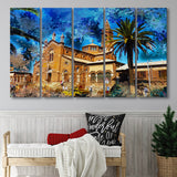 Asmara 5 Piece B Canvas Prints Wall Art Decor, Multi Panels,Large Canvas, Home Decor