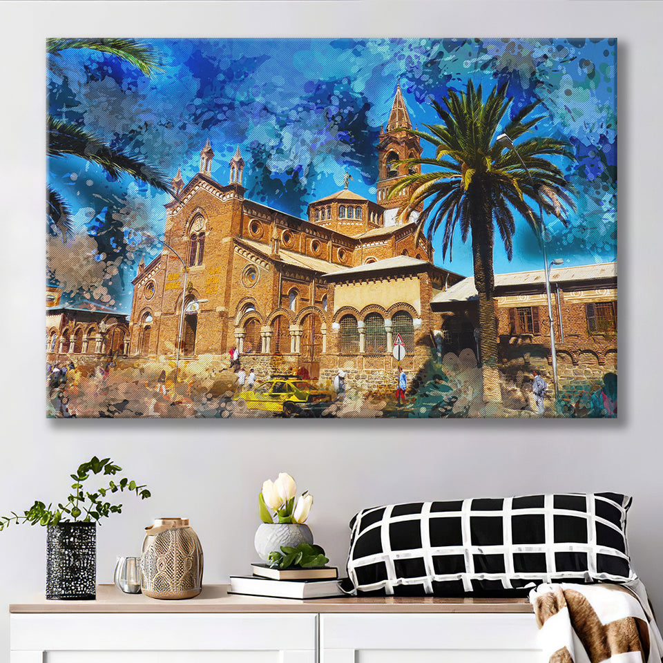 Asmara Canvas Prints Wall Art Decor - Painting Canvas, Art Print, Home Decor, Ready to Hang