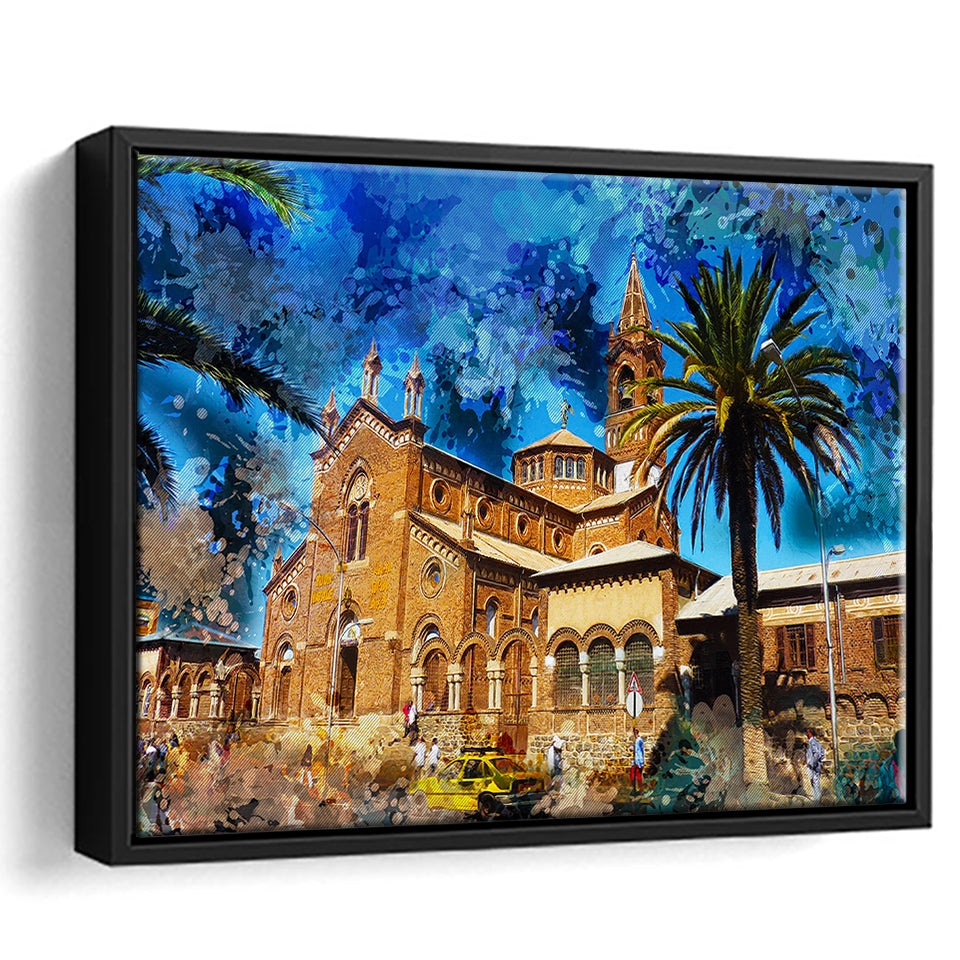 Asmara Framed Canvas Prints Wall Art Decor - Painting Canvas, Framed Picture, Home Decor