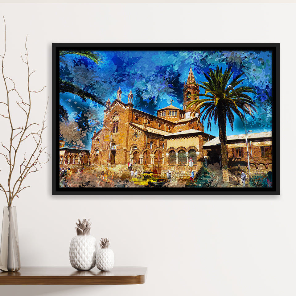 Asmara Framed Canvas Prints Wall Art Decor - Painting Canvas, Framed Picture, Home Decor