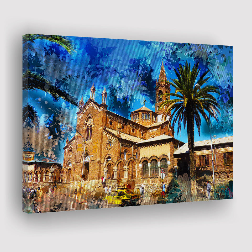 Asmara Canvas Prints Wall Art Decor - Painting Canvas, Art Print, Home Decor, Ready to Hang
