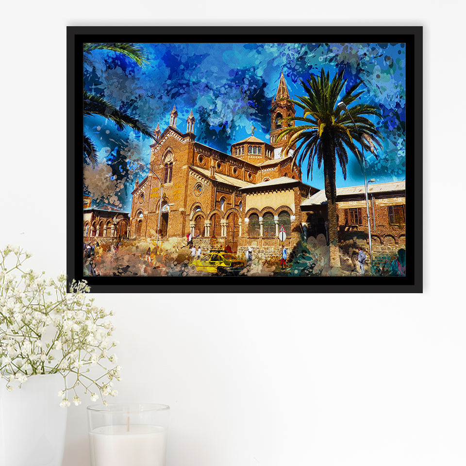 Asmara Framed Canvas Prints Wall Art Decor - Painting Canvas, Framed Picture, Home Decor