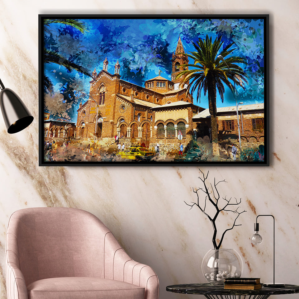 Asmara Framed Canvas Prints Wall Art Decor - Painting Canvas, Framed Picture, Home Decor