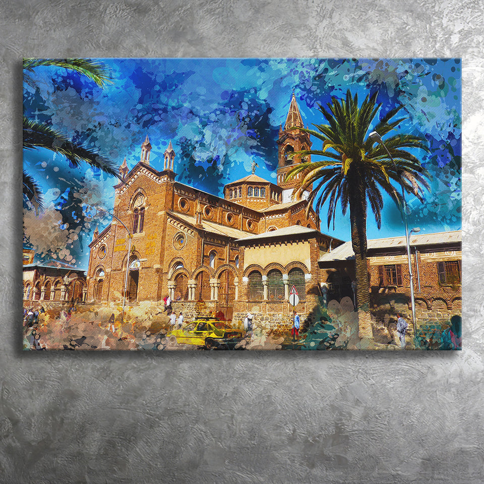 Asmara Canvas Prints Wall Art Decor - Painting Canvas, Art Print, Home Decor, Ready to Hang