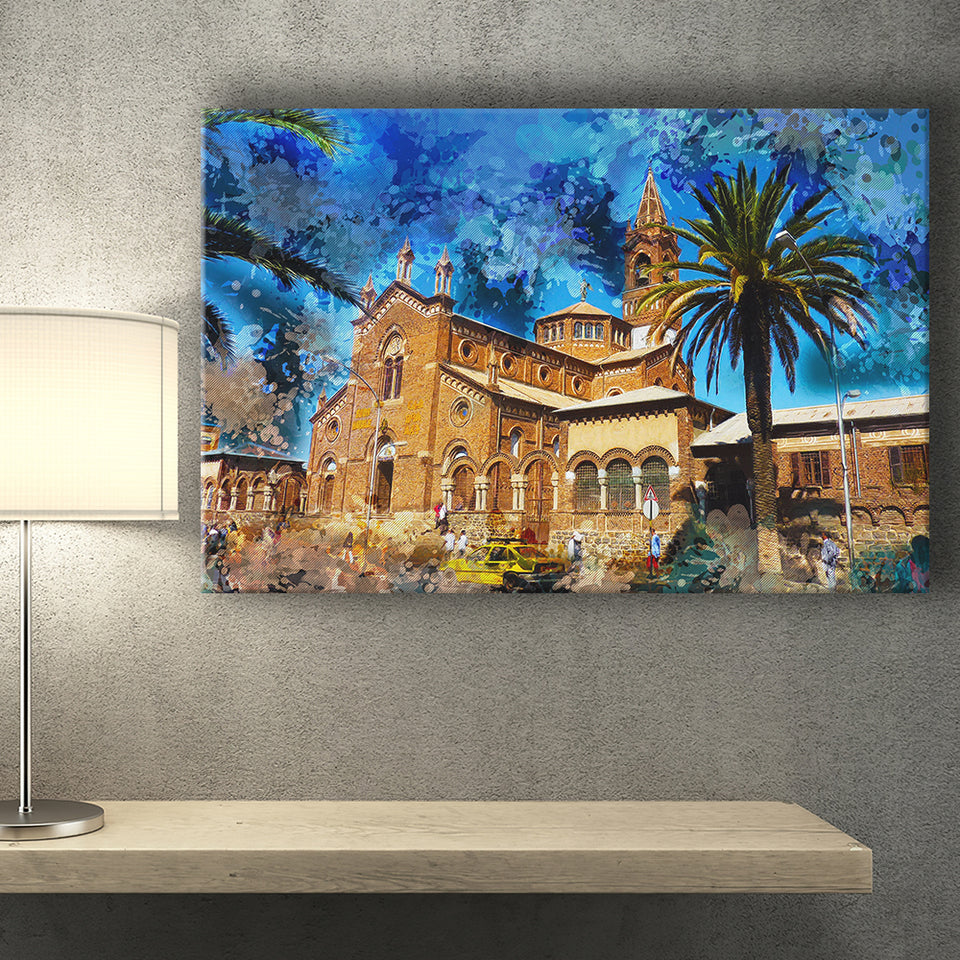 Asmara Canvas Prints Wall Art Decor - Painting Canvas, Art Print, Home Decor, Ready to Hang