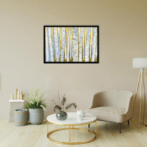 Aspen Grove-Forest art, Art print, Plexiglass Cover