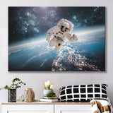 Astronaut In Outer Space Canvas Prints Wall Art - Painting Canvas, Home Wall Decor, Painting Prints, For Sale