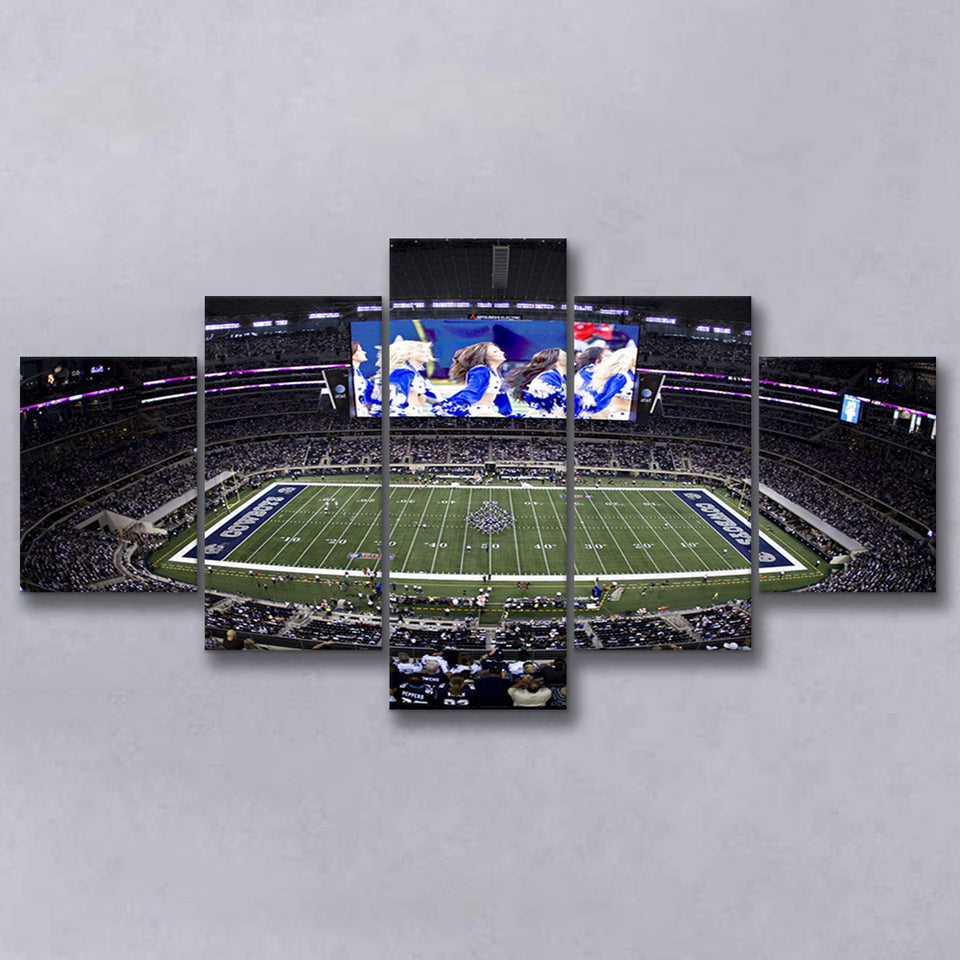 At And T Stadium, Stadium Canvas, Sport Art, Large Canvas,V1 Multi Panels, Canvas Prints Wall Art Decor