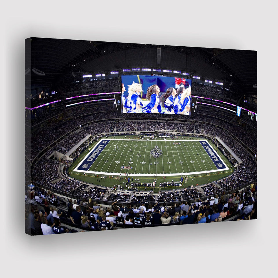 At And T Stadium, Stadium Canvas, Sport Art, Gift for him,V1 Fan Gift, Canvas Prints Wall Art Decor