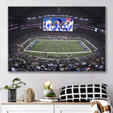 At And T Stadium, Stadium Canvas, Sport Art, Gift for him,V1 Fan Gift, Canvas Prints Wall Art Decor