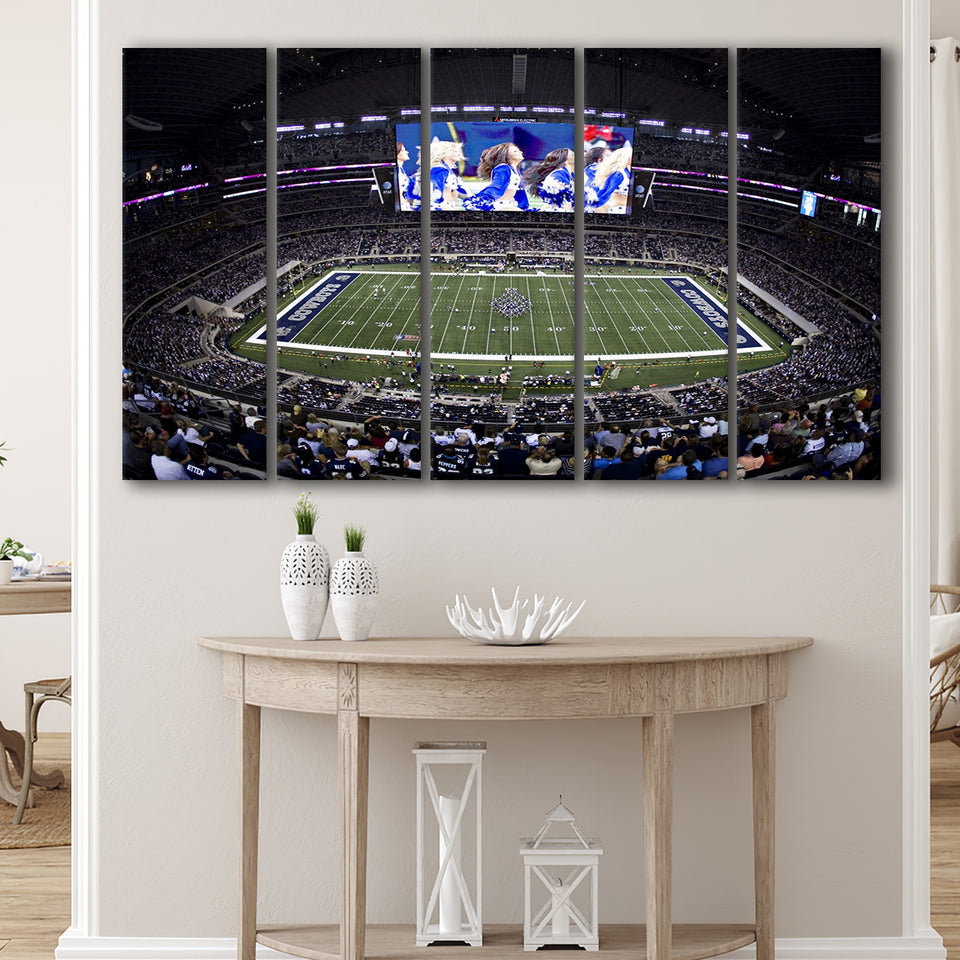 At And T Stadium, Stadium Canvas, Sport Art, Gift for him,100 Multi Panels B, Canvas Prints Wall Art Decor