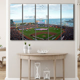At and T Park San Francisco, Stadium Canvas, Sport Art, Gift for him, Multi Panels B, Canvas Prints Wall Art Decor