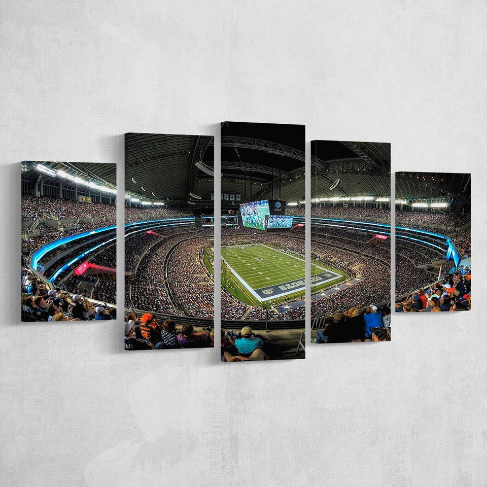 At and t Stadium, Stadium Canvas, Sport Art, Large Canvas, Multi Panels, Canvas Prints Wall Art Decor