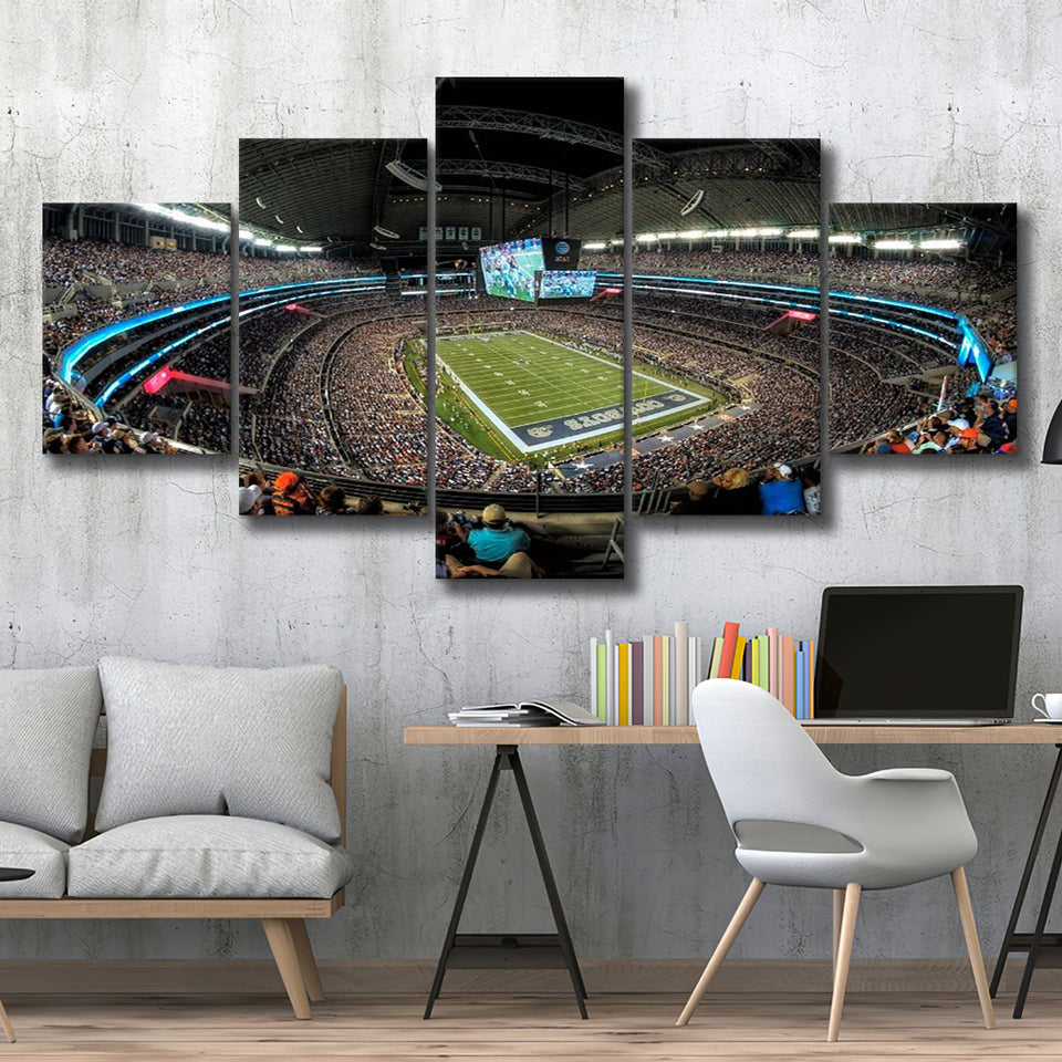 At and t Stadium, Stadium Canvas, Sport Art, Large Canvas, Multi Panels, Canvas Prints Wall Art Decor
