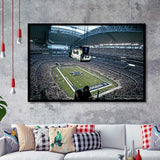 At and t Stadium in Texas, Stadium Canvas, Sport Art, Gift for him, Framed Art Prints Wall Art Decor, Framed Picture