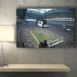 At and t Stadium in Texas, Stadium Canvas, Sport Art, Gift for him, Fan Gift, Canvas Prints Wall Art Decor
