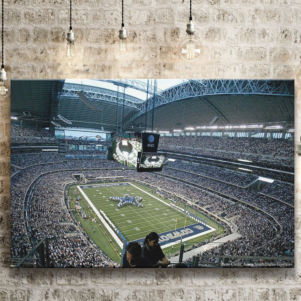 At and t Stadium in Texas, Stadium Canvas, Sport Art, Gift for him, Fan Gift, Canvas Prints Wall Art Decor